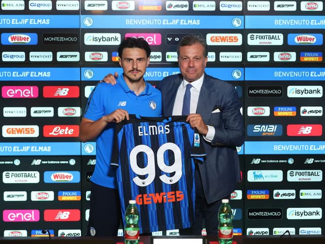 La presentazione ufficiale di Eljif Elmas