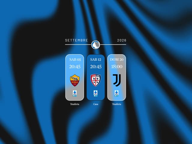 Le date del mese, settembre