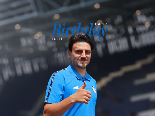 Tanti auguri a Eljif Elmas!