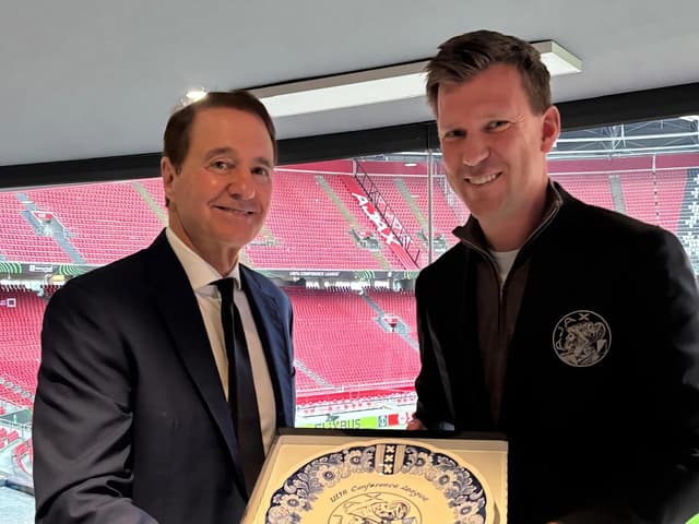 Ajax-Atalanta, il pranzo ufficiale