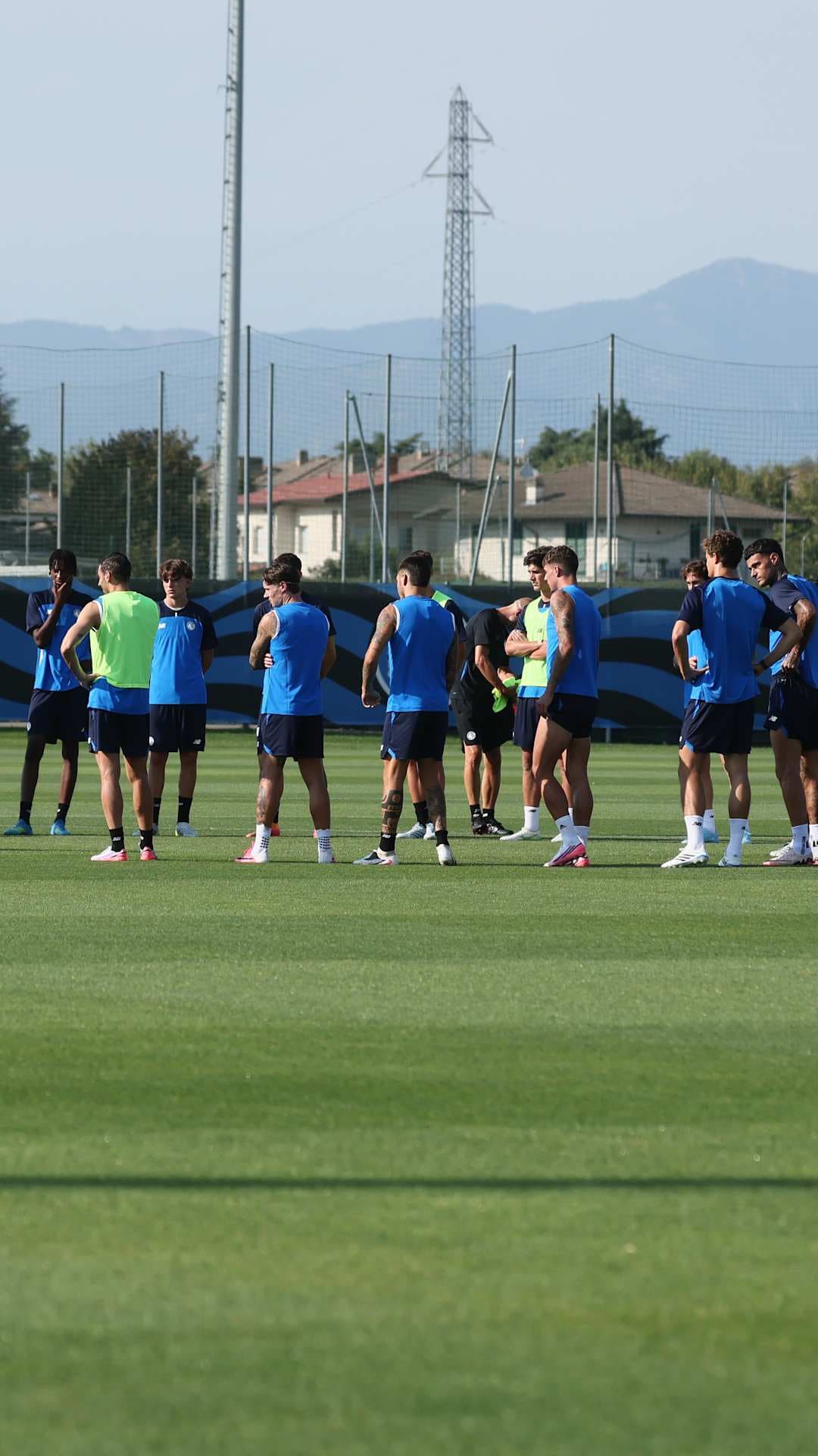 Il secondo allenamento della stagione al Centro Bortolotti