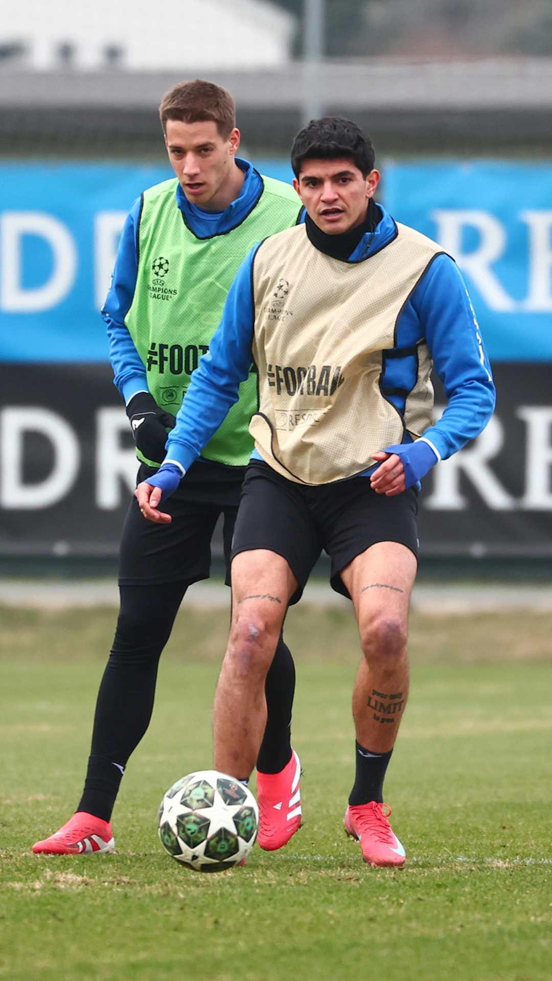 Playoff UCL 2024/25, rifinitura in vista di Atalanta-Club Brugge
