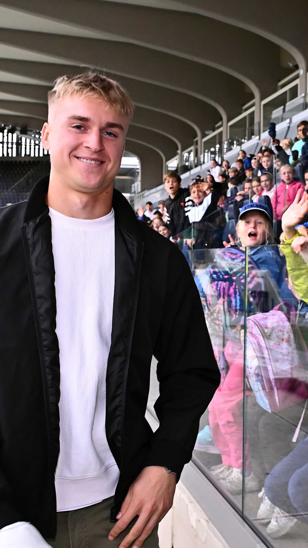 Piotr Pardel ospite del 1° appuntamento de "La Scuola allo Stadio" 2025/26 