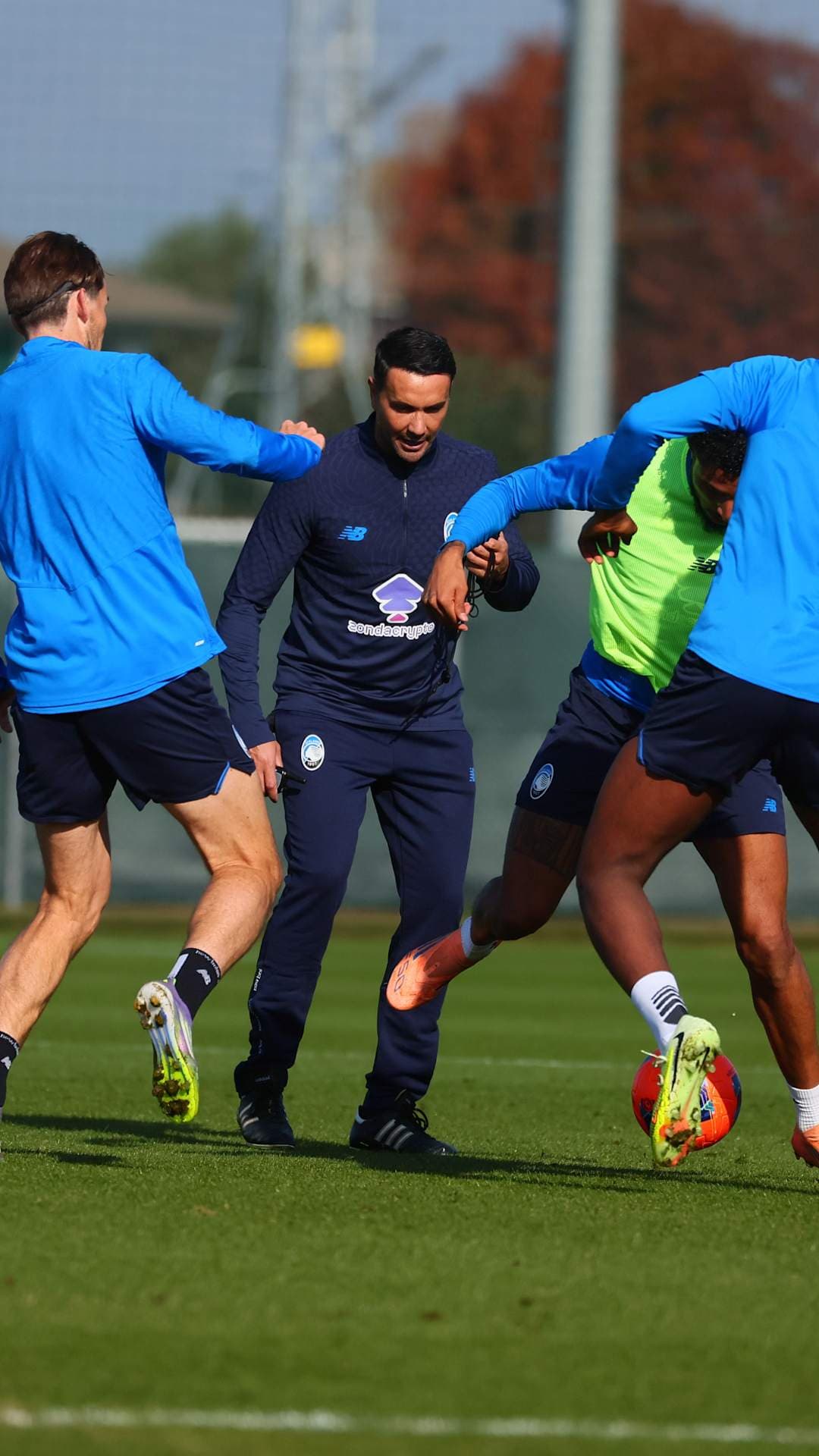 Mister Palladino dirige il suo primo allenamento a Zingonia: la photogallery