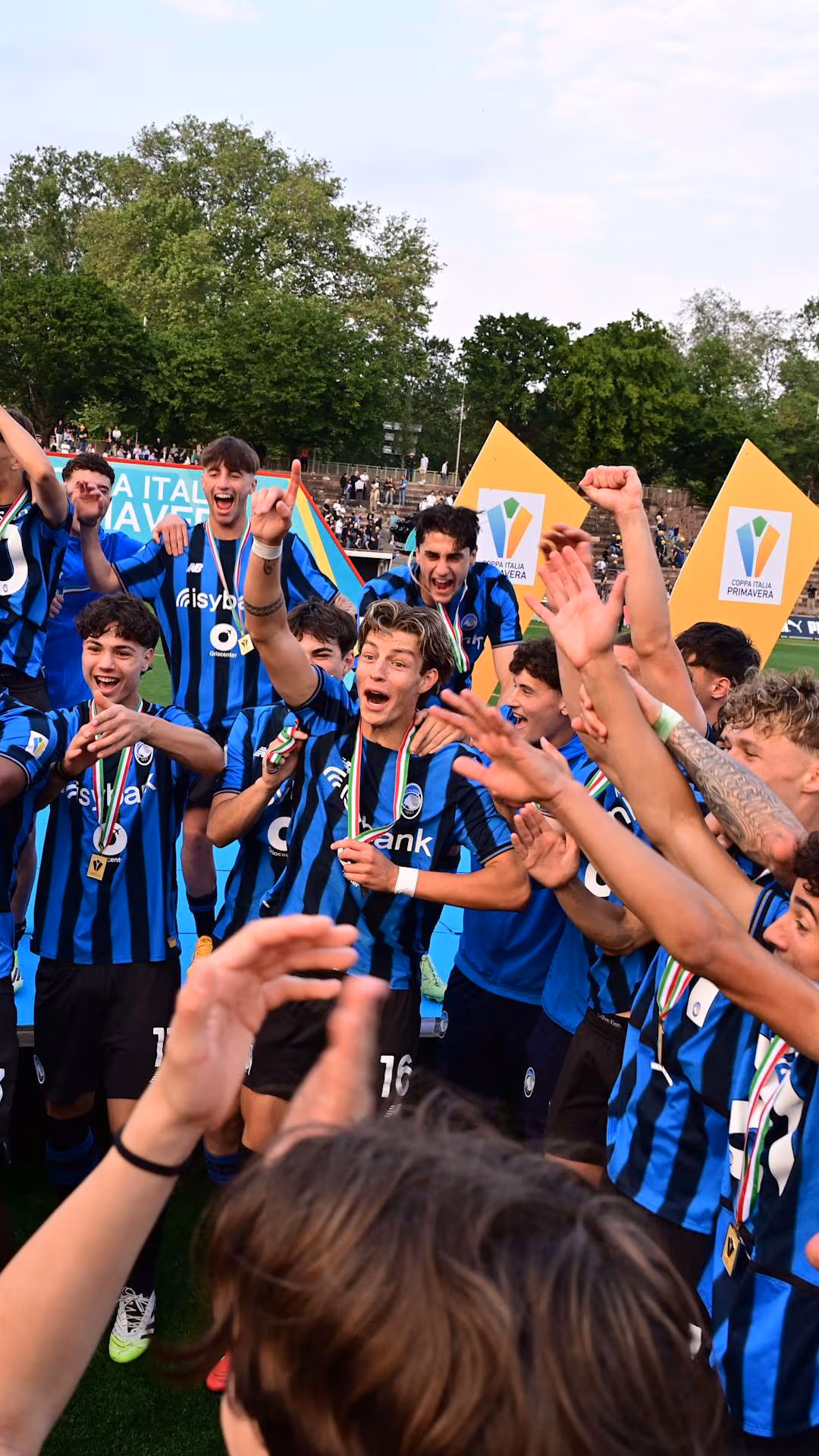 Finale Coppa Italia Primavera 2025/26: i festeggiamenti