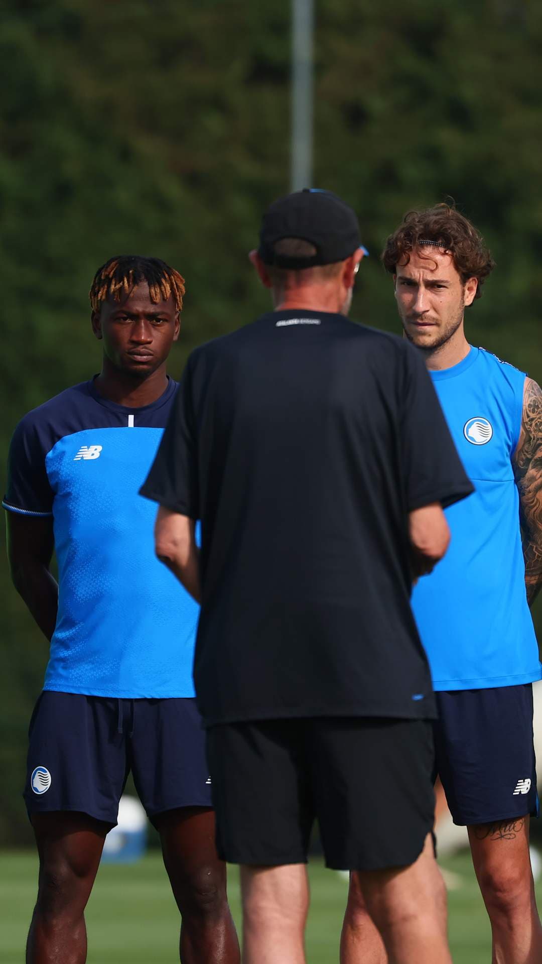 Nerazzurri al lavoro al Centro Bortolotti