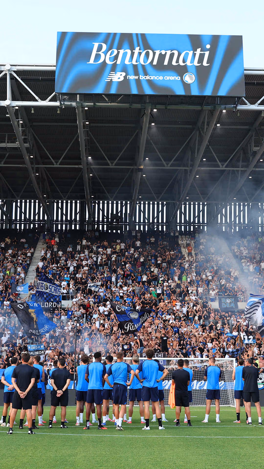 Allenamento alla New Balance Arena: le immagini