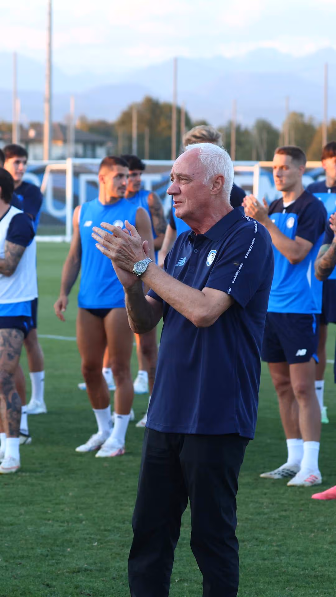 Allenamento aperto al Centro Bortolotti: le immagini